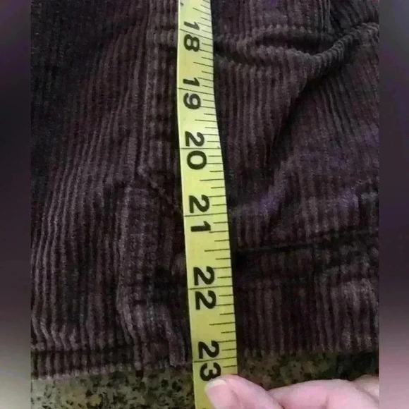 REI Dark Brown Curduroy Blazer Jacket Women Small - Picture 6 of 8